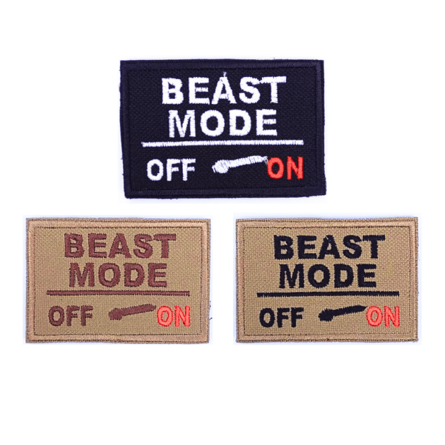 PATCH BEAST MODE 8 X 5,5 CM