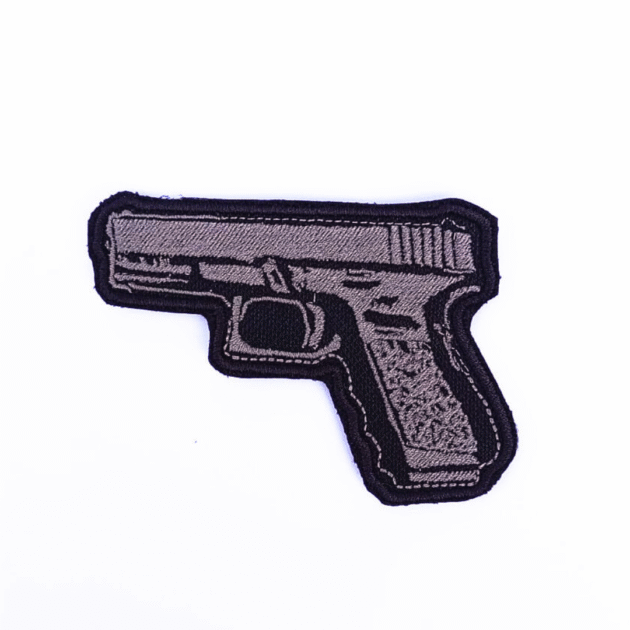 PATCH BORDADO GLOCK 9 X 7 CM