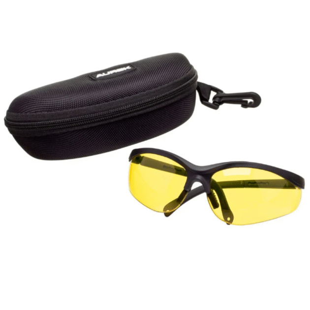 ÓCULOS DE PROTEÇÃO AUROK LENTE AMARELA