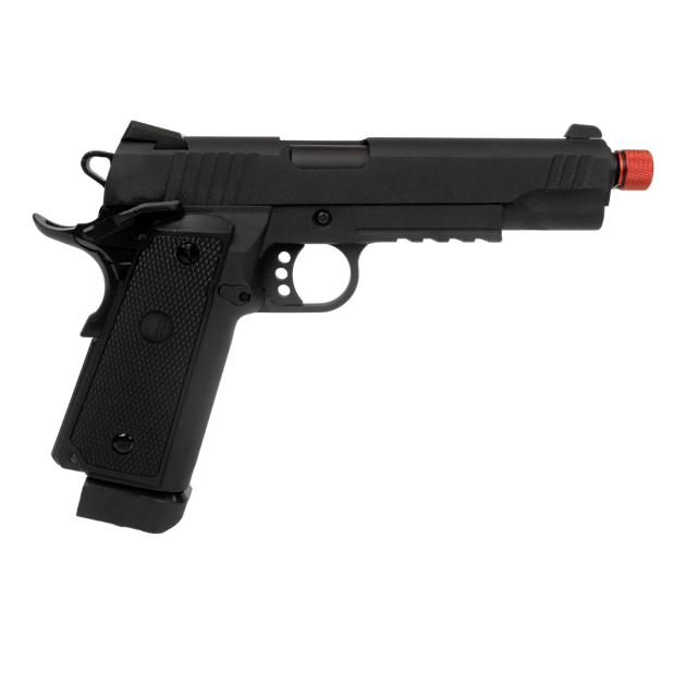 1911 HI-CAP BLACK OPS GREEN GAS BLOWBACK 6MM