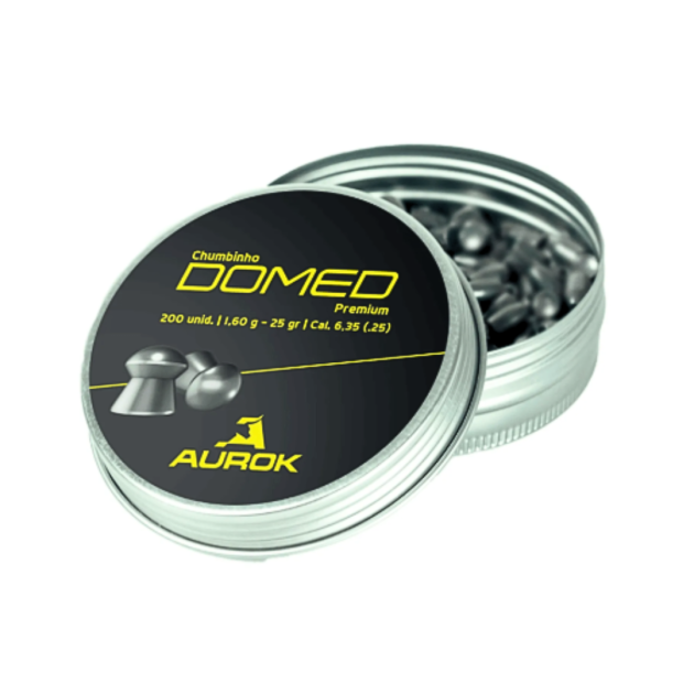 Chumbinho Aurok Premium Domed 6,35mm