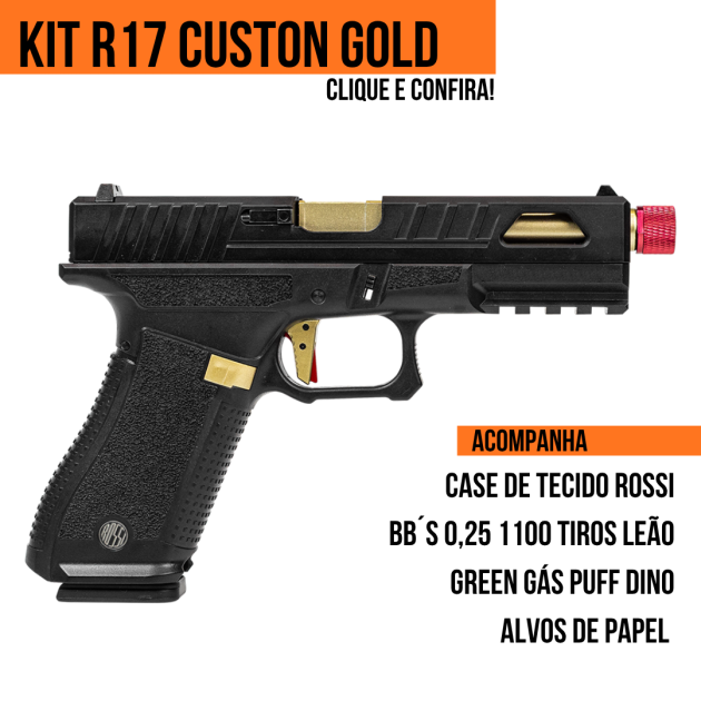R17 CUSTOM GOLD GAS BLOWBACK 6,0MM